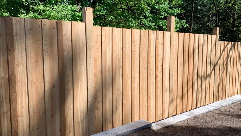 wood fence installation Bluffdale